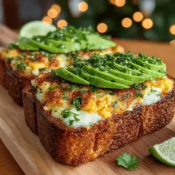 In the realm of breakfast and brunch options, few dishes can rival the delightful combination of flavors found in Green Chili Egg Toast Melts. This recipe encapsulates a harmonious blend of spicy green chilies, creamy eggs, and gooey melted cheese, resulting in a dish that is as satisfying as it is flavorful. Whether you’re looking to kick-start your day with a hearty breakfast, impress guests at a weekend brunch, or whip up a quick yet delicious dinner, this dish offers versatility that caters to any occasion.