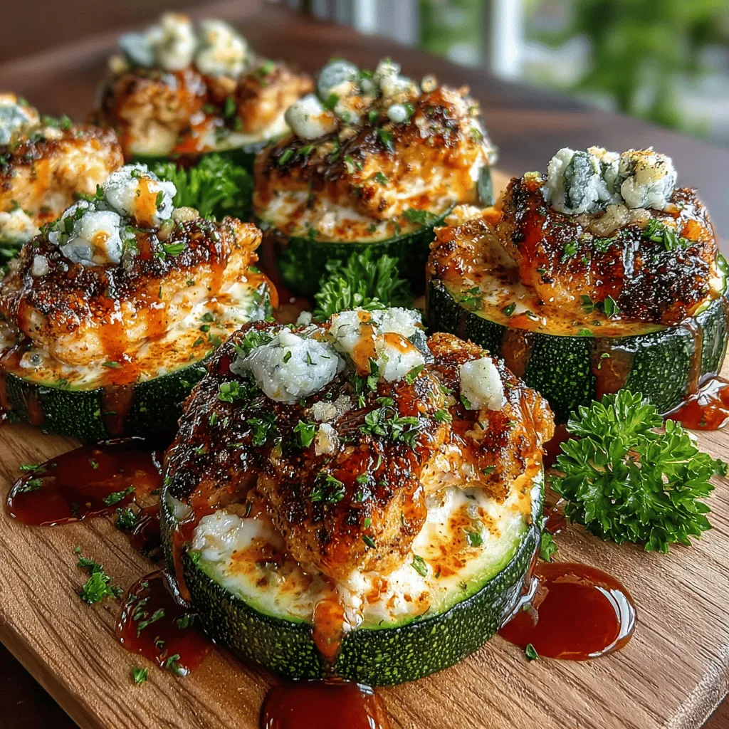 In the culinary landscape, where the comfort of classic dishes meets the need for healthier eating options, Spicy & Zesty Mini Buffalo Chicken Zucchini Cups stand out as a delightful innovation. This dish marries the bold, fiery flavors of buffalo chicken with the light, nutritious profile of zucchini, creating a snack or appetizer that is not only satisfying but also guilt-free. Perfect for game day, parties, or even a light weeknight dinner, these mini cups are sure to tantalize your taste buds while keeping your health goals intact.