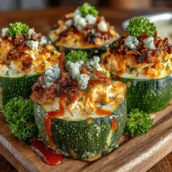 In the culinary landscape, where the comfort of classic dishes meets the need for healthier eating options, Spicy & Zesty Mini Buffalo Chicken Zucchini Cups stand out as a delightful innovation. This dish marries the bold, fiery flavors of buffalo chicken with the light, nutritious profile of zucchini, creating a snack or appetizer that is not only satisfying but also guilt-free. Perfect for game day, parties, or even a light weeknight dinner, these mini cups are sure to tantalize your taste buds while keeping your health goals intact.