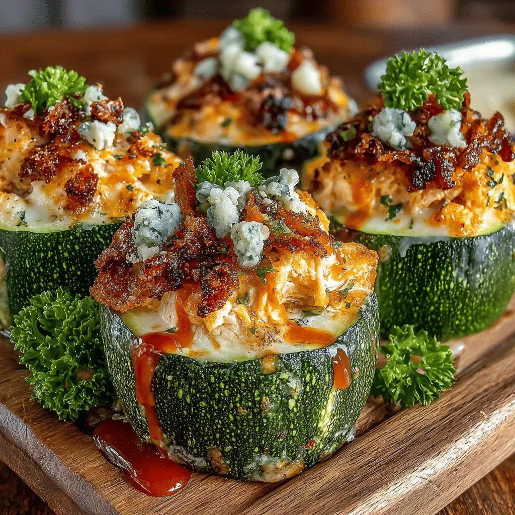In the culinary landscape, where the comfort of classic dishes meets the need for healthier eating options, Spicy & Zesty Mini Buffalo Chicken Zucchini Cups stand out as a delightful innovation. This dish marries the bold, fiery flavors of buffalo chicken with the light, nutritious profile of zucchini, creating a snack or appetizer that is not only satisfying but also guilt-free. Perfect for game day, parties, or even a light weeknight dinner, these mini cups are sure to tantalize your taste buds while keeping your health goals intact.
