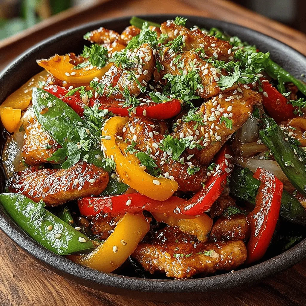 Sweet Chili Chicken Stir Fry has become a beloved dish in homes and restaurants alike, celebrated for its vibrant flavors and ease of preparation. This quick and satisfying meal brings together tender pieces of chicken and a colorful medley of vegetables, all enveloped in a sweet and mildly spicy sauce. It's no wonder that this dish has found its place in the hearts of many, especially those seeking a delicious weeknight dinner option that doesn't require hours of cooking.