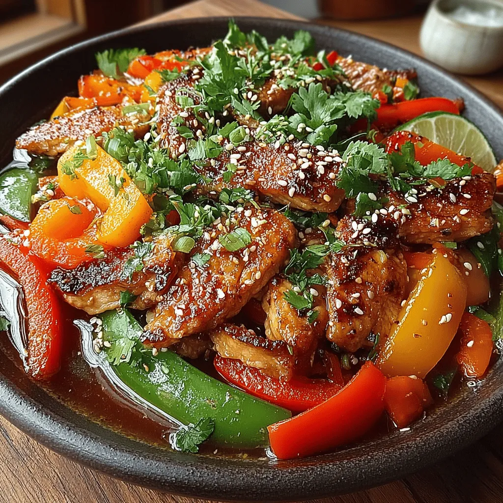 Sweet Chili Chicken Stir Fry has become a beloved dish in homes and restaurants alike, celebrated for its vibrant flavors and ease of preparation. This quick and satisfying meal brings together tender pieces of chicken and a colorful medley of vegetables, all enveloped in a sweet and mildly spicy sauce. It's no wonder that this dish has found its place in the hearts of many, especially those seeking a delicious weeknight dinner option that doesn't require hours of cooking.