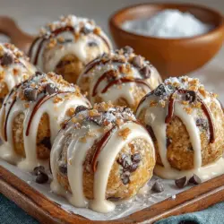 In the world of snacks and desserts, finding the perfect balance between health and indulgence can often feel like a daunting task. Enter the Frozen Yogurt Cookie Dough Oat Bites—a delightful treat that satisfies your sweet tooth while offering nutritional benefits. These bite-sized snacks are not only delicious but also incredibly versatile, making them an ideal option whether you’re seeking a quick mid-afternoon boost, a post-workout refuel, or simply a comforting dessert to enjoy at home.