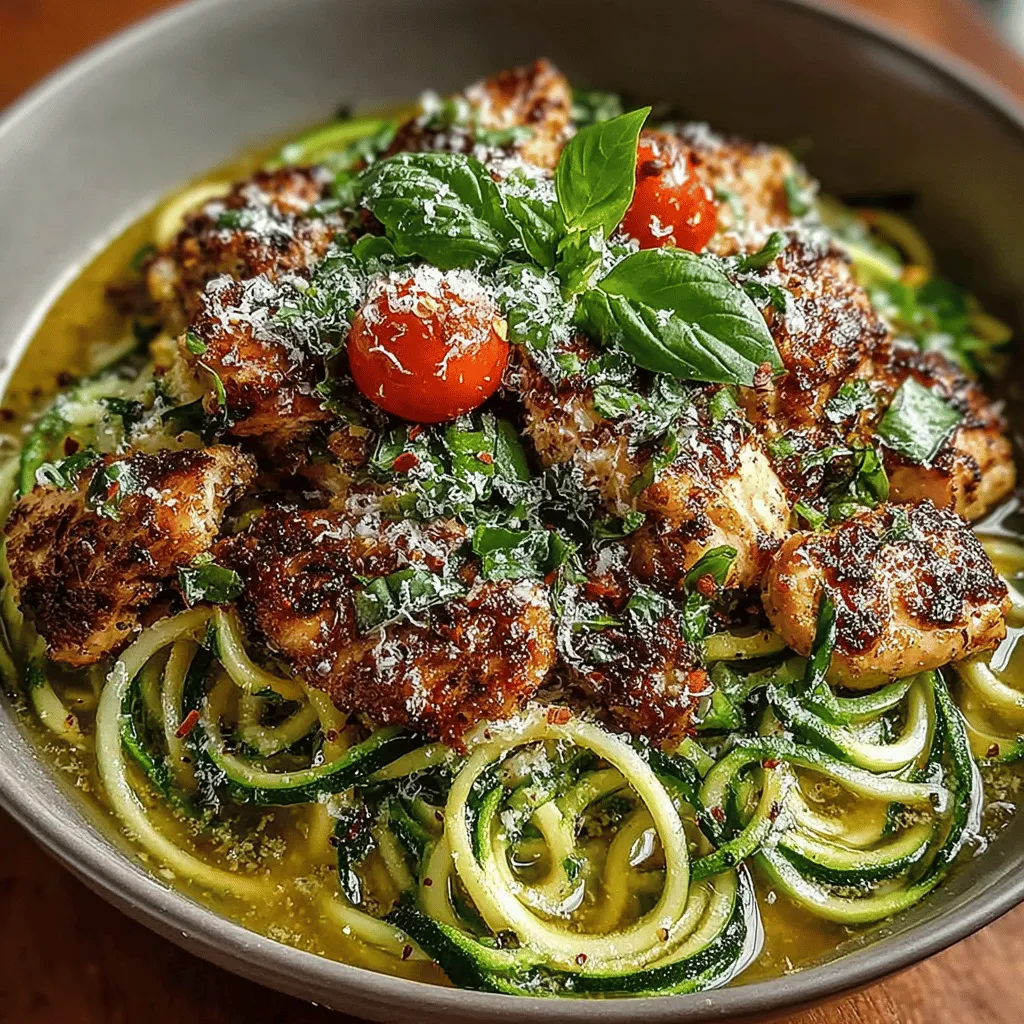In recent years, the culinary world has witnessed a significant shift towards healthy eating, with a growing focus on low-carb recipes that cater to health-conscious individuals and those looking to maintain a balanced diet. Among these innovative dishes, Garlic Butter Chicken Zucchini Pasta stands out as a flavorful and satisfying alternative to traditional pasta. This delightful recipe not only satisfies cravings but also aligns with dietary preferences that prioritize wholesome ingredients and lower carbohydrate intake.