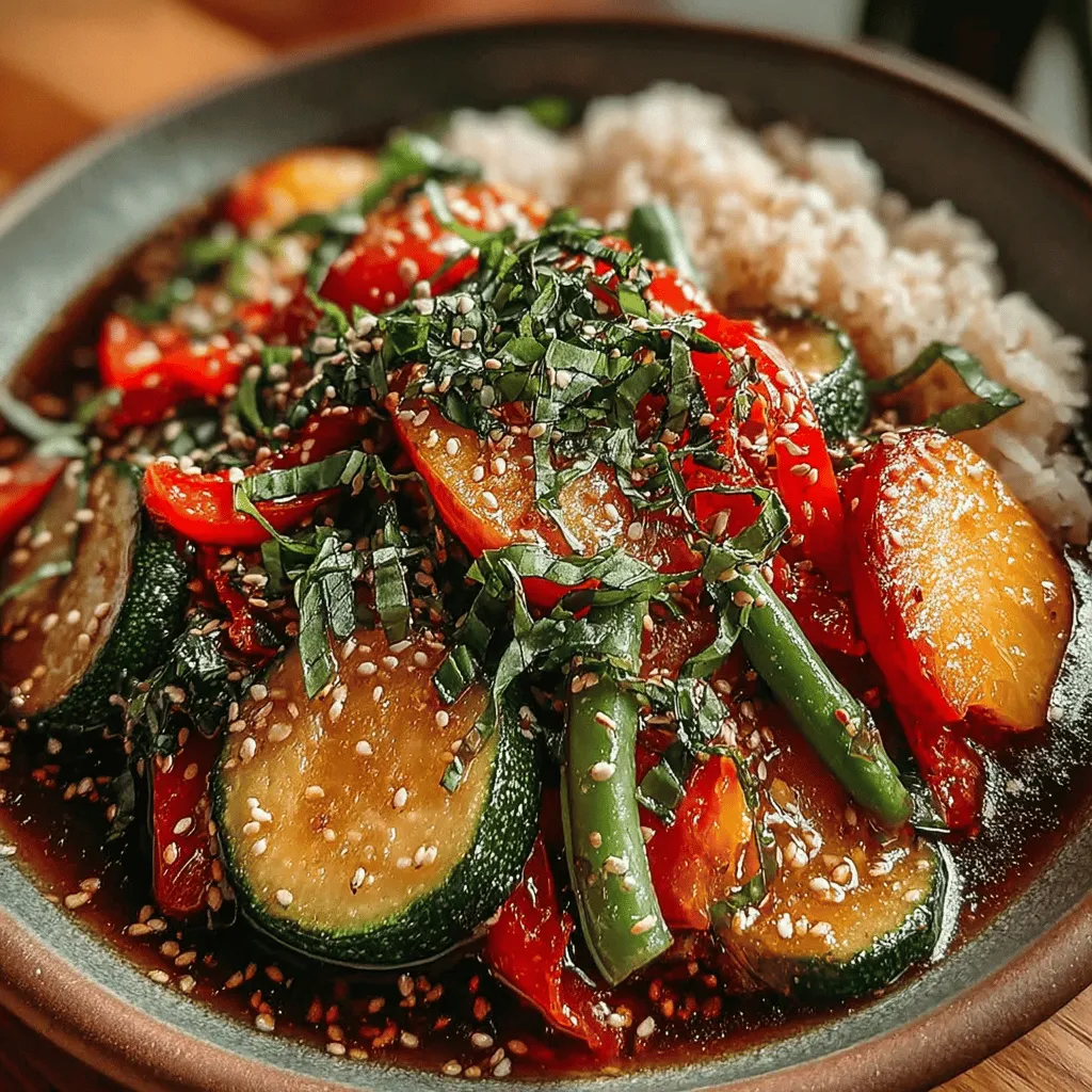 As the sun shines brightly and the days grow warmer, there’s nothing quite like a vibrant, fresh dish that captures the essence of summer. The Sunny Peach Veggie Stir Fry is a delightful medley of colorful vegetables and juicy peaches that not only brings a burst of flavor to your plate but also offers numerous health benefits. This dish is a celebration of seasonal produce, making it perfect for those looking to embrace lighter and more nutritious meals during the warmer months.