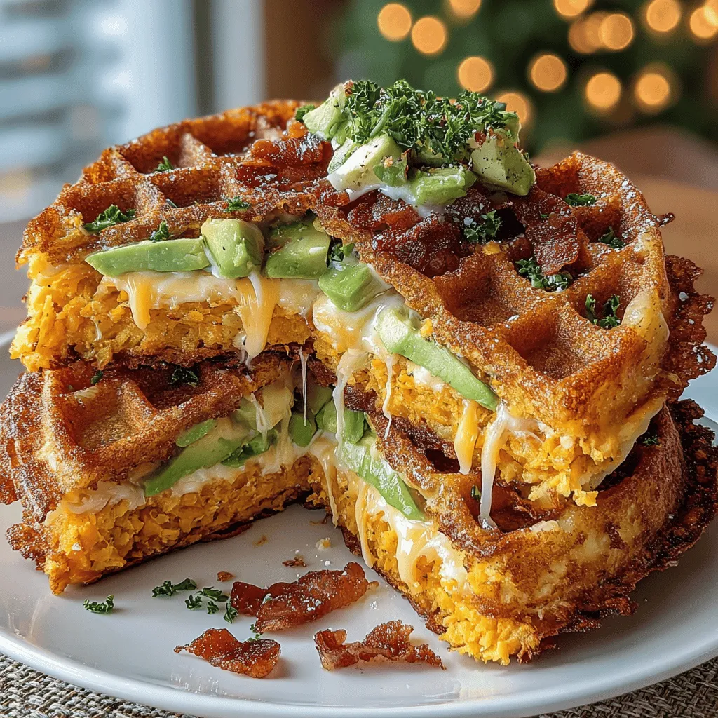 Cheesy Sweet Potato Waffle Sandwiches are not just a meal; they are a delightful fusion of flavors and textures that elevate the humble sandwich into something extraordinary. This dish combines the earthy sweetness of roasted sweet potatoes with the rich, creamy goodness of cheese, all encased in a crispy waffle exterior. It’s an innovative take on traditional sandwiches, offering a unique combination of taste and satisfaction that is perfect for any time of day.