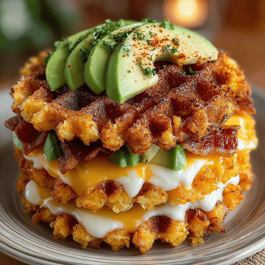 Cheesy Sweet Potato Waffle Sandwiches are not just a meal; they are a delightful fusion of flavors and textures that elevate the humble sandwich into something extraordinary. This dish combines the earthy sweetness of roasted sweet potatoes with the rich, creamy goodness of cheese, all encased in a crispy waffle exterior. It’s an innovative take on traditional sandwiches, offering a unique combination of taste and satisfaction that is perfect for any time of day.