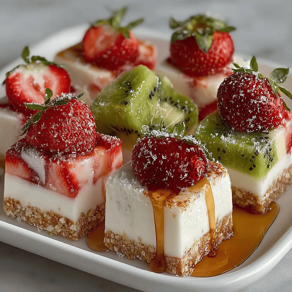 To achieve the perfect texture and flavor, it is essential to allow your Frozen Strawberry Kiwi Yogurt Bites enough time to freeze thoroughly. For optimal results, freeze them for at least 4 to 6 hours. This duration ensures that the yogurt becomes firm, allowing for easy removal from the tray and a satisfying bite when enjoyed. If you plan on making these treats ahead of time, consider freezing them overnight. This not only solidifies them completely but also enhances their flavor as the ingredients meld together beautifully during the extended freezing period.