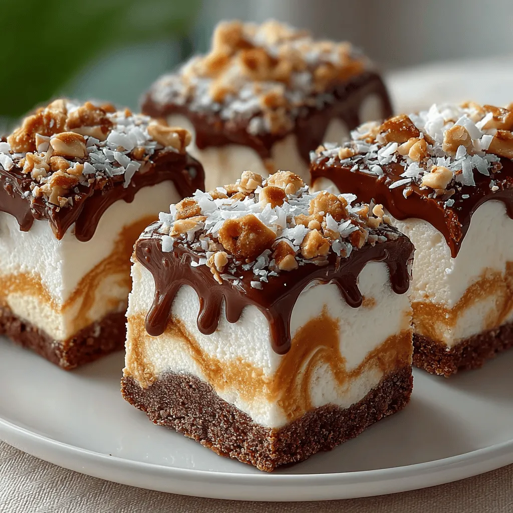 In recent years, the culinary world has seen a significant shift towards healthier dessert alternatives. As more people become health-conscious, the demand for indulgent yet nutritious treats has surged. Among these delightful creations, Frozen Yogurt Almond Joy Squares stand out as a perfect blend of taste and wellness. These squares are not only a delicious homage to the classic Almond Joy candy bar but also cater to a variety of dietary preferences, making them an ideal choice for anyone looking to satisfy their sweet tooth without compromising on nutrition.