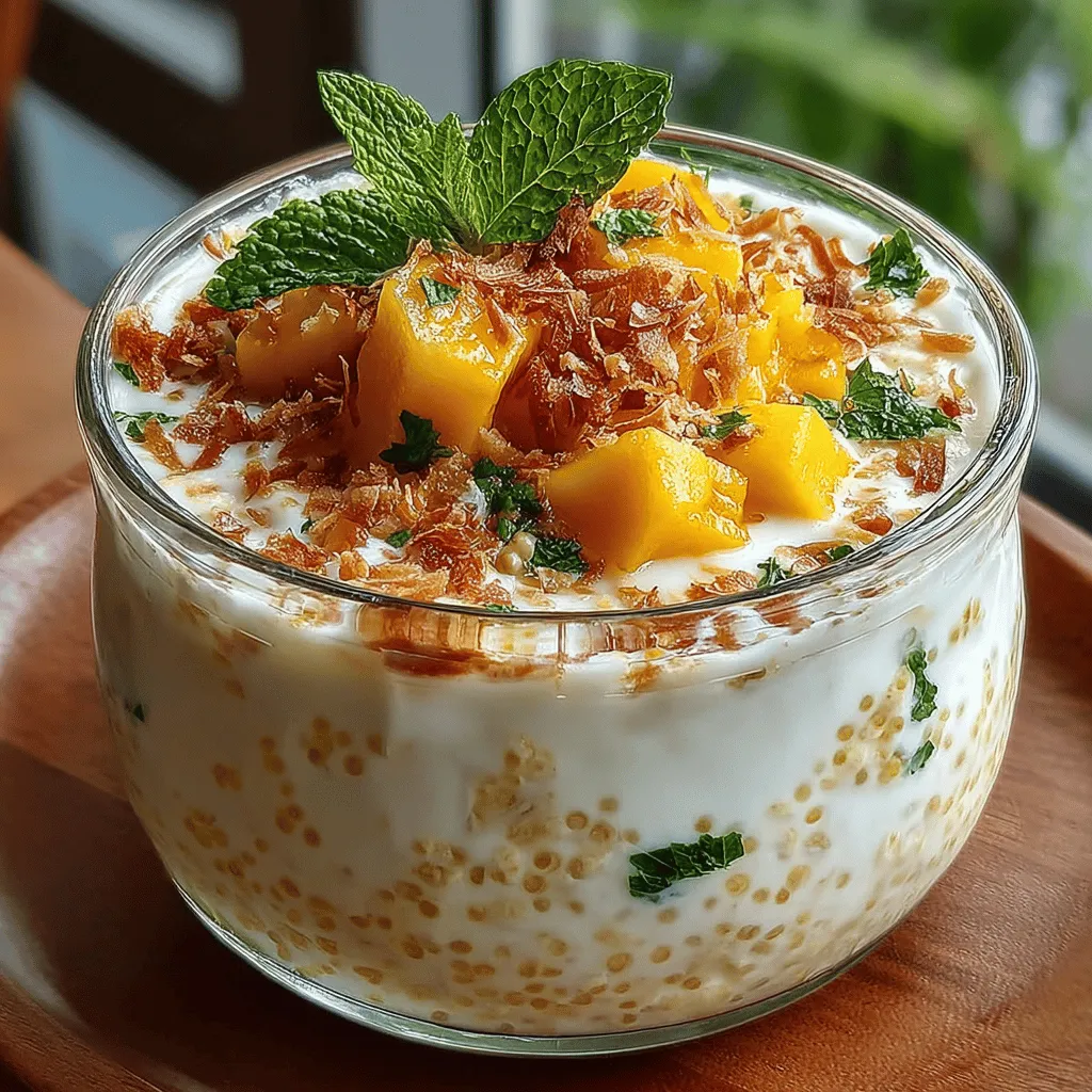 In today’s fast-paced world, finding a breakfast option that is both nutritious and convenient can be a challenge. Enter overnight oats—a delightful solution for those who want to enjoy a wholesome meal without the morning rush. Overnight oats are not only easy to prepare but also offer a canvas for creativity, allowing you to mix and match flavors to suit your palate. One of the most refreshing combinations is the Tropical Coconut Mango Overnight Oats, which transports your taste buds to sun-kissed beaches with every bite.