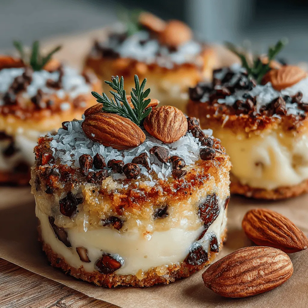 Coconut yogurt is a pivotal ingredient in this recipe, serving as the creamy base that sets the tone for the entire dish. Unlike traditional dairy yogurt, coconut yogurt is dairy-free, making it an excellent choice for those who are lactose intolerant or following a plant-based diet. This alternative is not only rich in flavor but also packed with probiotics, which are beneficial for gut health. The subtle coconut taste infuses the disks with a tropical essence, transporting your taste buds to a sun-soaked paradise with each bite.