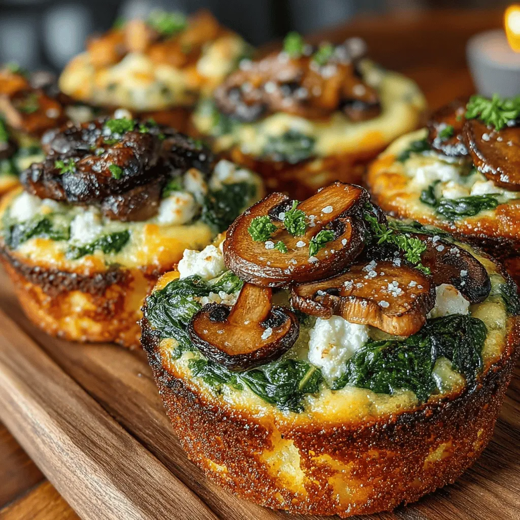 In recent years, quiches have surged in popularity, becoming a beloved dish that transcends traditional meal boundaries. These savory pastries, with their flaky crusts and rich fillings, are now staples in brunch menus, lunchboxes, and even dinner tables. Their versatility allows for endless variations, making them suitable for any occasion. Among these delightful options, the Spinach & Mushroom Delight Quiches stand out as a nutritious and flavorful choice, perfect for breakfast or as a satisfying snack throughout the day.