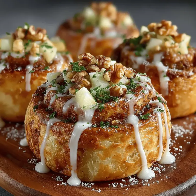There’s something undeniably comforting about the combination of cinnamon and apples, especially when it comes to desserts. This classic duo has graced tables for generations, offering a warm, inviting flavor that evokes memories of crisp autumn days and family gatherings. Among the myriad of ways to enjoy this pairing, the Cinnamon Apple Delight Rolls stand out as a delightful treat perfect for any occasion—be it a cozy brunch, a festive gathering, or simply a comforting dessert to enjoy at home.