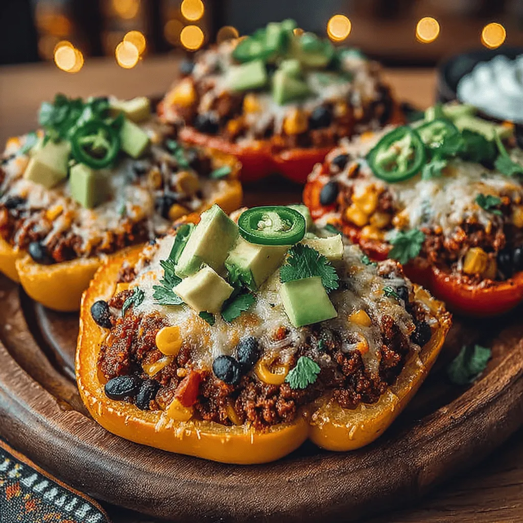 When it comes to satisfying snacks, nachos are a beloved classic. However, the traditional version often leans heavily on chips loaded with cheese and toppings that can be less than healthy. Enter Stuffed Bell Pepper Nacho Slices—a delicious and nutritious twist on the classic dish that not only pleases the palate but also packs a healthy punch. This innovative recipe substitutes crispy tortilla chips with vibrant bell peppers, making for a colorful and nutrient-rich snack that can cater to a variety of dietary preferences. Whether you’re looking for a vegetarian option or a gluten-free treat, these stuffed nacho slices are sure to impress.