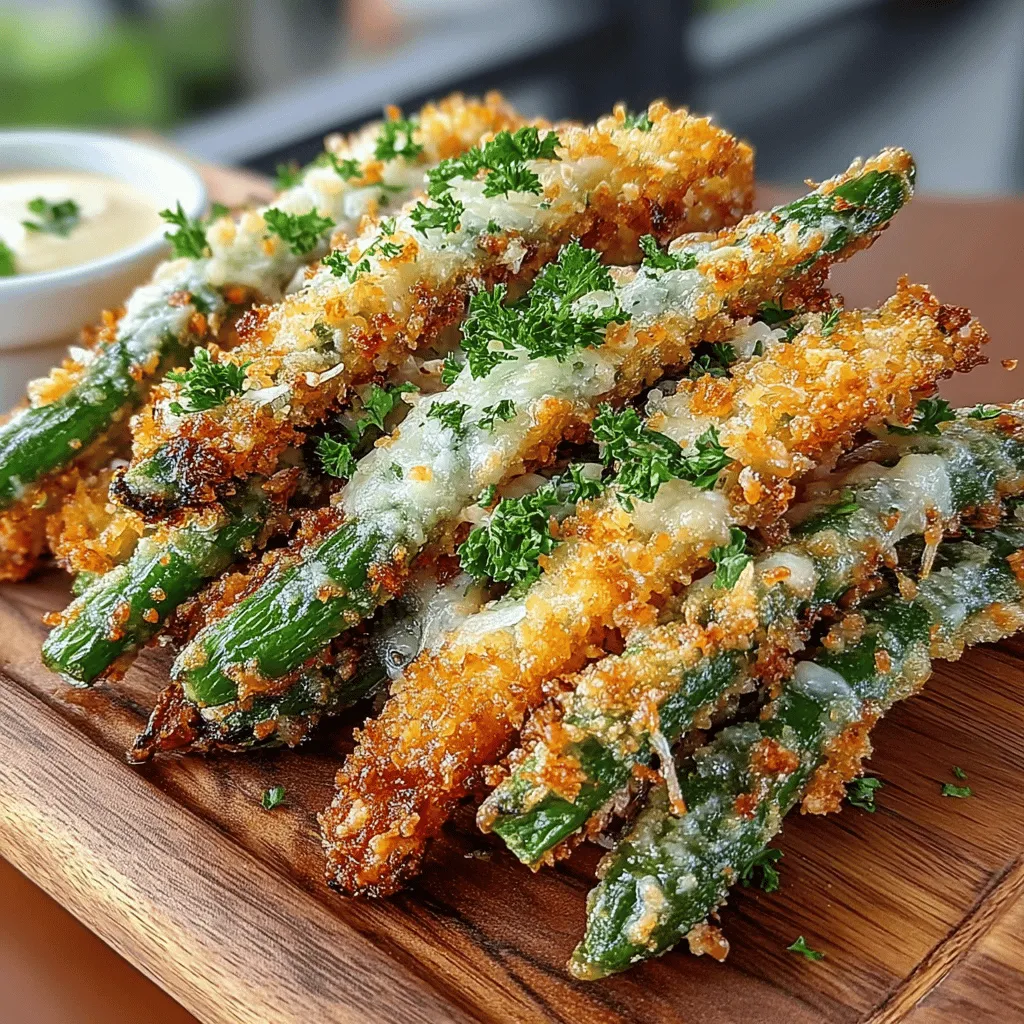 In the world of healthy snacking, the pursuit of flavor often leads to innovative twists on traditional recipes. One such creation that has taken the culinary scene by storm is Crispy Garlic Parmesan Green Bean Fries. This delightful dish not only satisfies the craving for something crunchy but also introduces a vibrant way to incorporate vegetables into your diet. As more people seek healthier alternatives to conventional snacks, the trend of transforming vegetables into crispy, flavorful bites has gained considerable popularity.