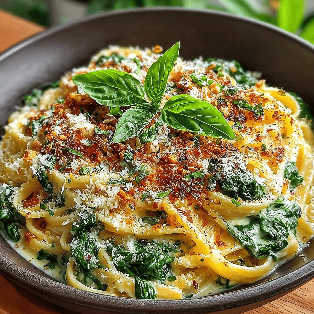 To create the perfect Creamy Lemon Spinach Pasta, it's essential to understand the key ingredients that will elevate this dish from ordinary to extraordinary.