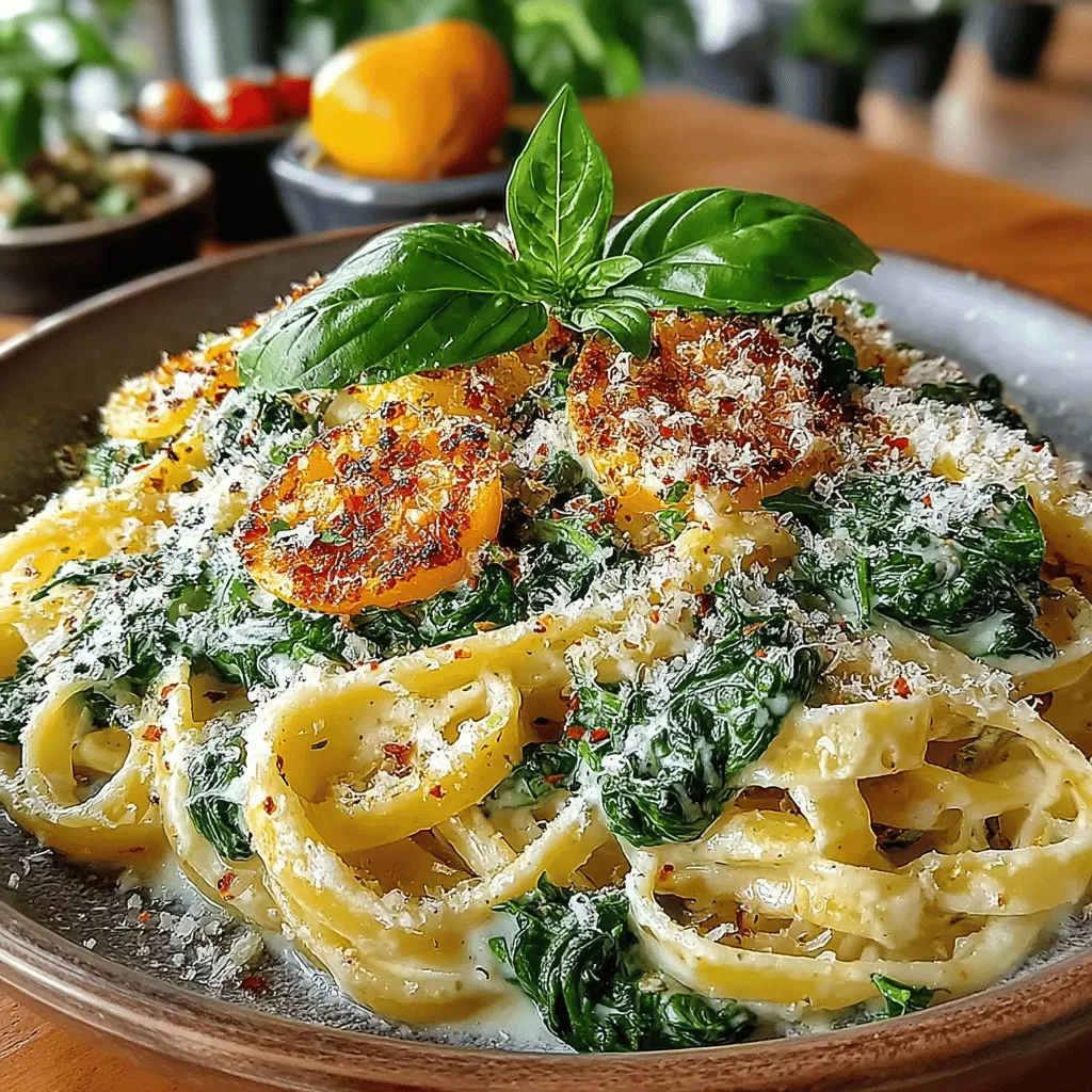 To create the perfect Creamy Lemon Spinach Pasta, it's essential to understand the key ingredients that will elevate this dish from ordinary to extraordinary.