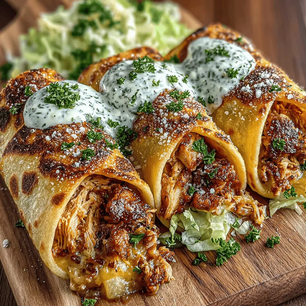 Crispy Chicken Caesar Tortilla Pockets offer a delightful and innovative spin on the beloved chicken Caesar salad. This recipe takes all the classic flavors of the iconic dish—savory grilled chicken, crisp romaine lettuce, creamy dressing, and rich Parmesan cheese—and wraps them in a convenient tortilla, making it perfect for those on the go. Whether you’re looking for a satisfying lunch, a quick dinner, or a tasty snack, these tortilla pockets are a versatile option that everyone will love.