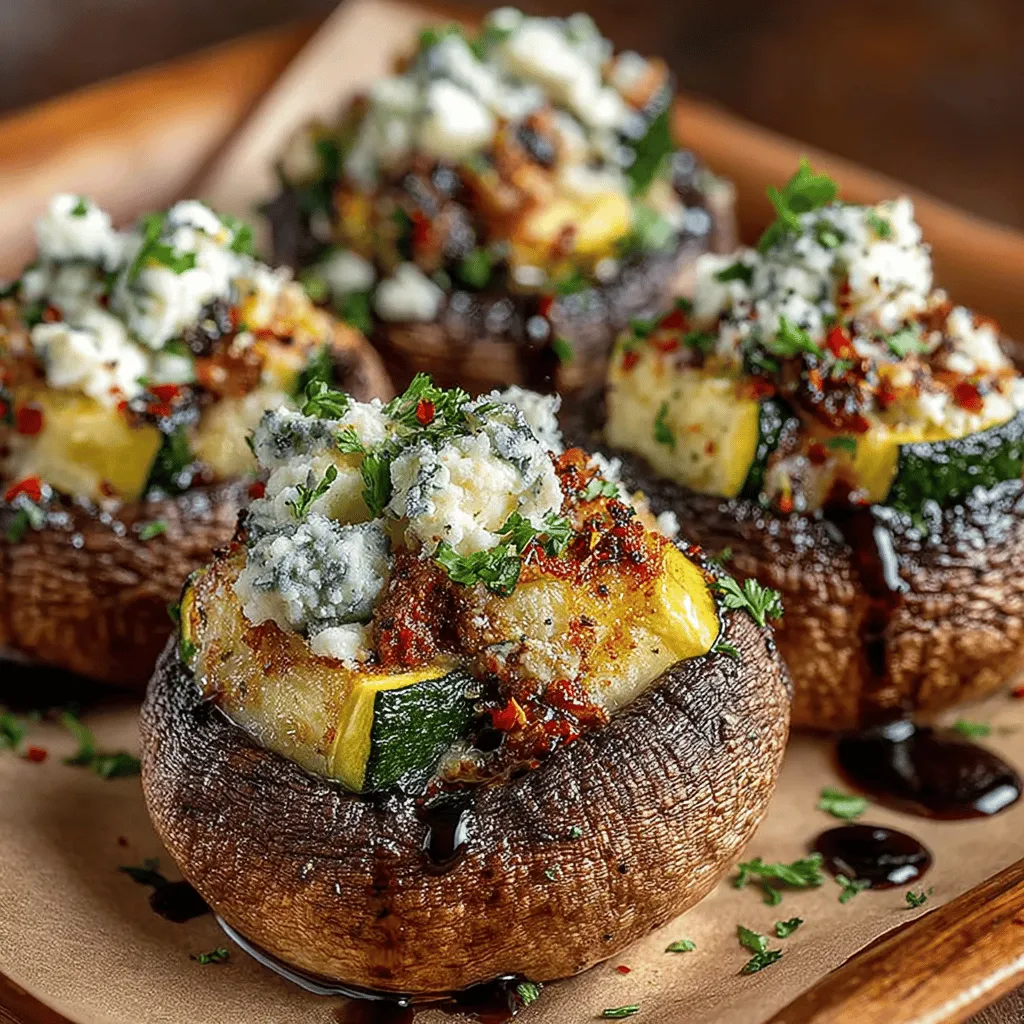 Understanding the components of your dish is essential for achieving the best flavor and texture. The Zesty Zucchini Feta Stuffed Mushrooms are crafted from a selection of fresh produce, flavorful cheeses, and aromatic herbs and spices that come together to create a satisfying appetizer.