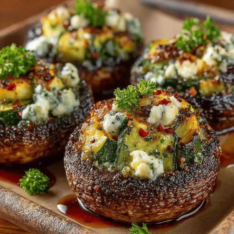 Understanding the components of your dish is essential for achieving the best flavor and texture. The Zesty Zucchini Feta Stuffed Mushrooms are crafted from a selection of fresh produce, flavorful cheeses, and aromatic herbs and spices that come together to create a satisfying appetizer.
