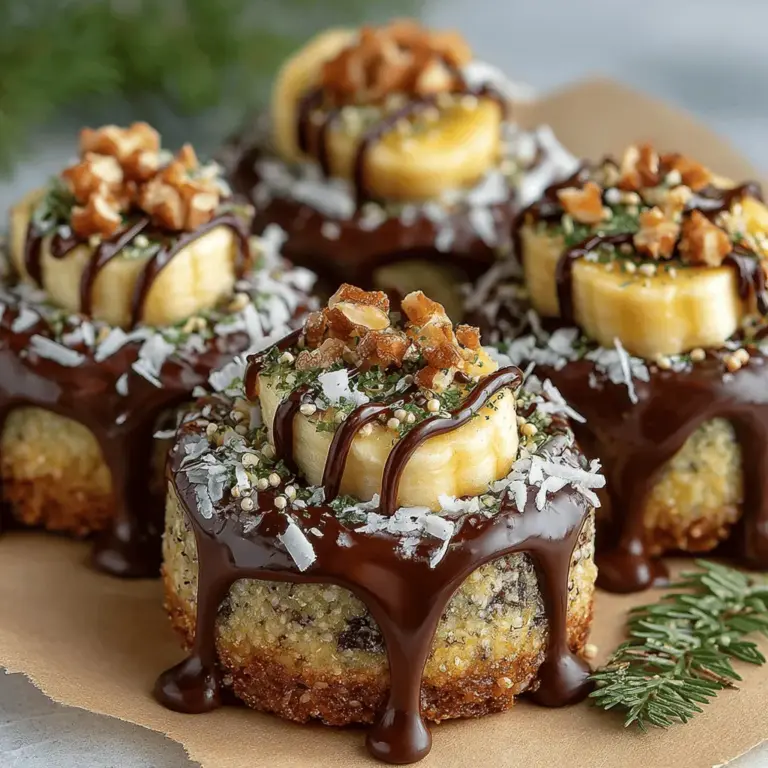 In the fast-paced world we live in, finding healthy snacks that are both satisfying and delicious can often feel like a challenge. With the increasing awareness of nutrition and wellness, many people are on the lookout for options that not only curb their cravings but also offer significant health benefits. One such delightful treat that perfectly balances indulgence and nutrition is the Frozen Chocolate Chia Banana Round. This recipe is not just a snack; it’s a wholesome dessert that can be enjoyed guilt-free, making it a favorite among health-conscious individuals.