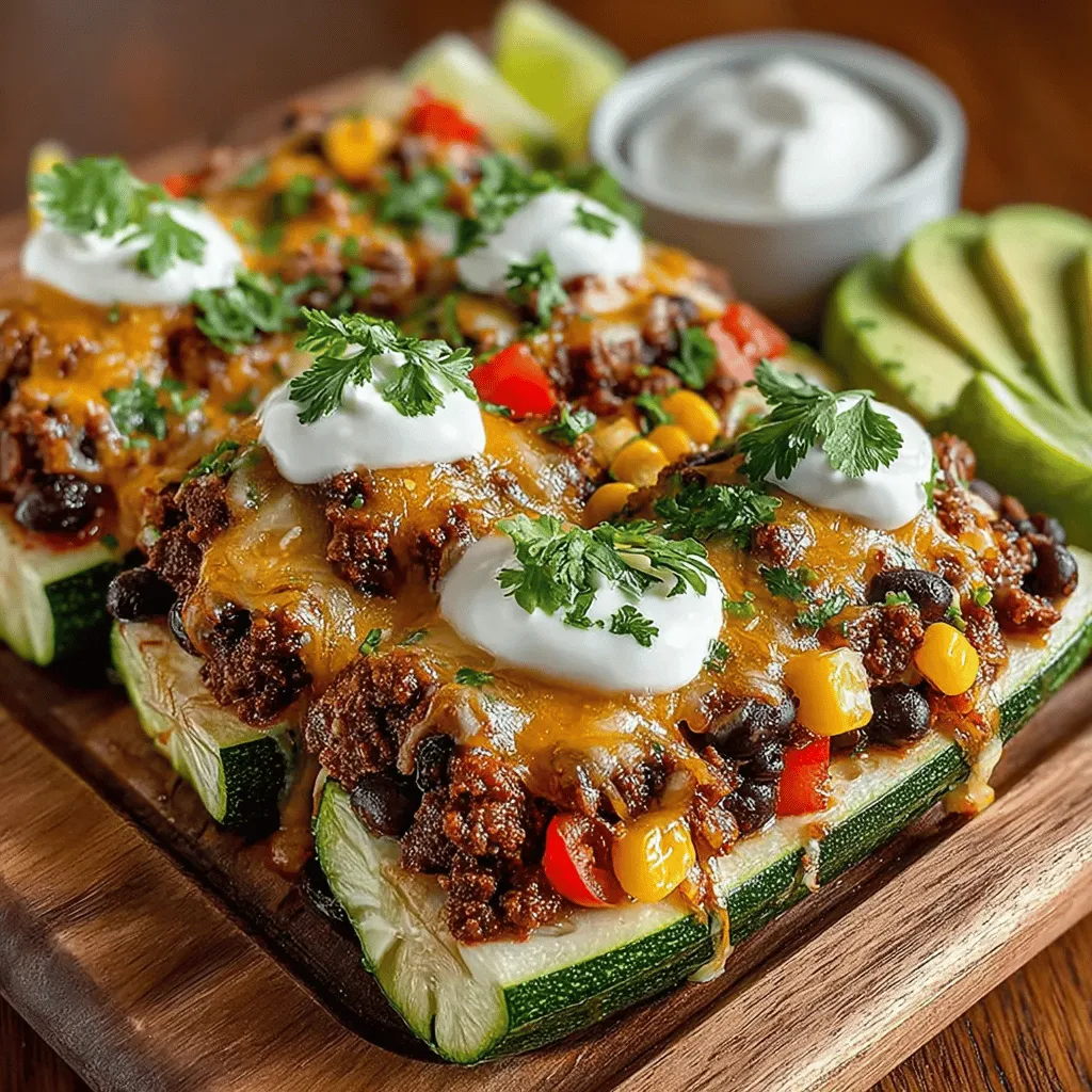 Zucchini boats have emerged as a popular and health-conscious culinary trend, offering a delightful way to enjoy a variety of flavors while minimizing carbohydrates and calories. The concept is simple yet inventive: hollowed-out zucchini serve as edible vessels, filled with an array of savory ingredients that can be tailored to suit numerous tastes and dietary preferences. Among the many interpretations of this dish, Mini Taco Zucchini Boats stand out as a fun and flavorful twist on traditional tacos, making them a perfect choice for family meals or gatherings.