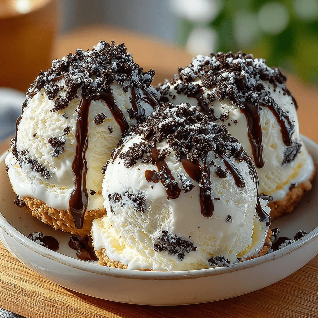 Dreamy Oreo Delight Ice Cream
