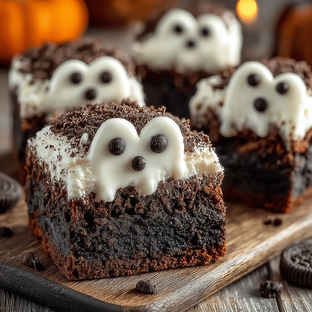 Spooky Specter Brownies: A Halloween Delight