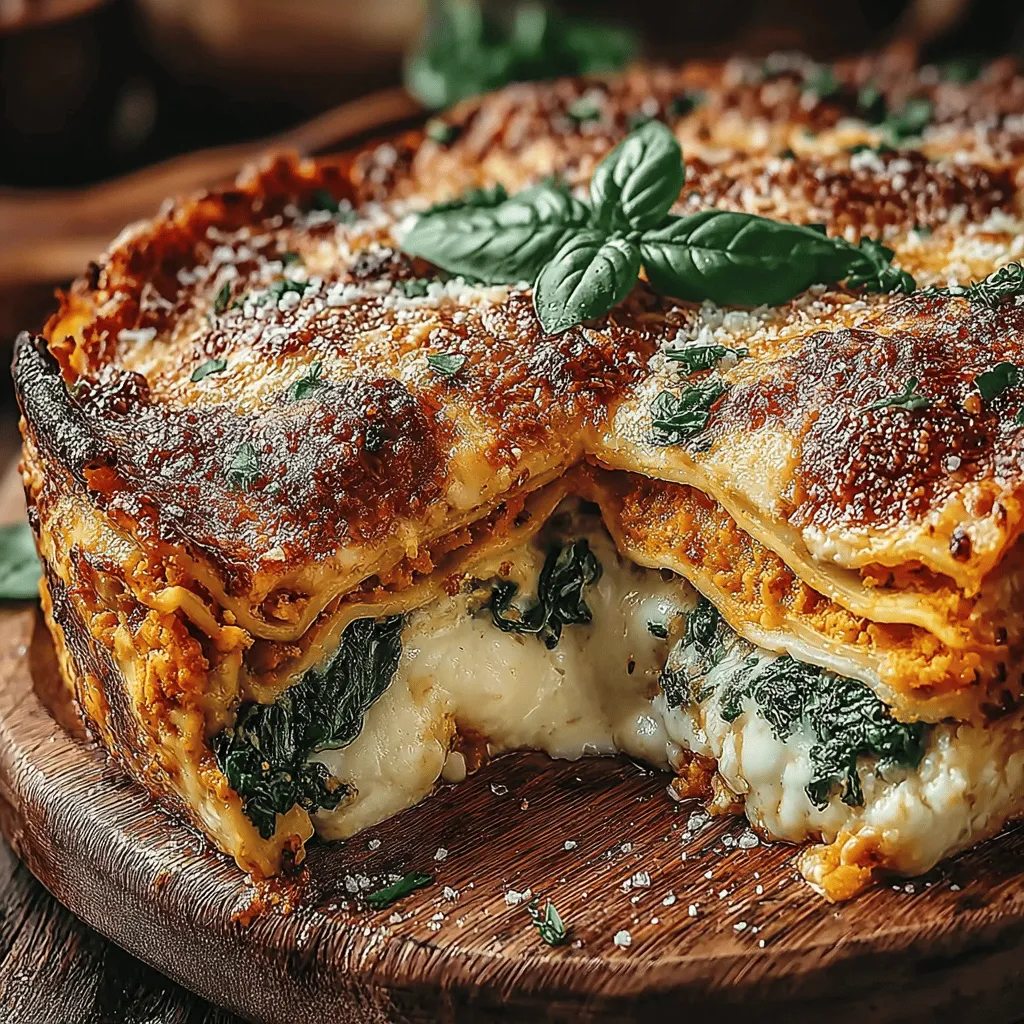 Autumn Bliss Pumpkin Lasagna