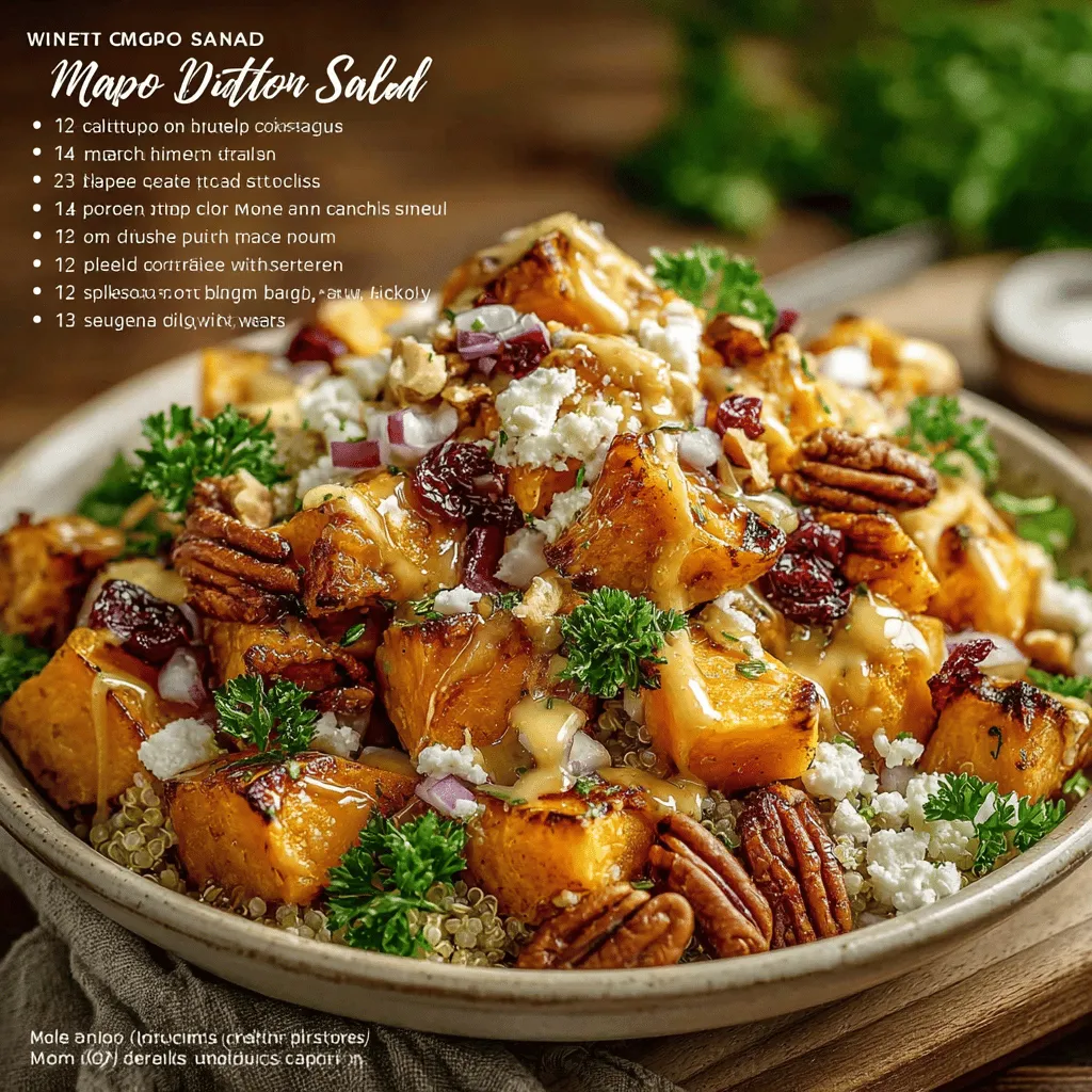Discover the delightful combination of flavors in our Maple Dijon Sweet Potato Salad. This vibrant dish brings together the natural sweetness of roasted sweet potatoes, the nuttiness of quinoa, and the tangy notes of a maple Dijon dressing. Perfect for gatherings, lunchboxes, or a light dinner, this salad is not only visually appealing but also packed with nutrients. In this article, we will explore the ingredients, preparation steps, nutritional benefits, and serving suggestions, empowering you to create a wholesome meal that your family and friends will love.