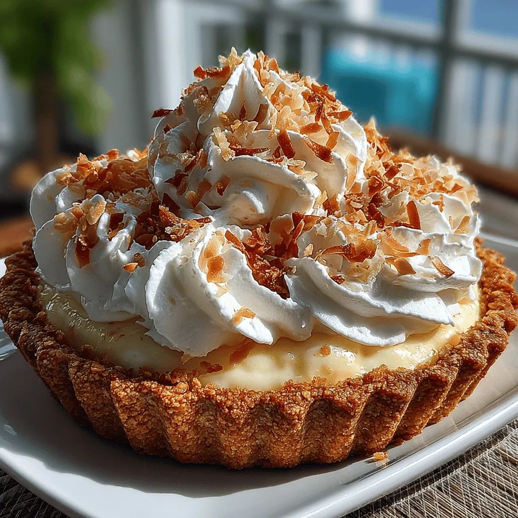 Tropical Delight Coconut Cream Pie Recipe