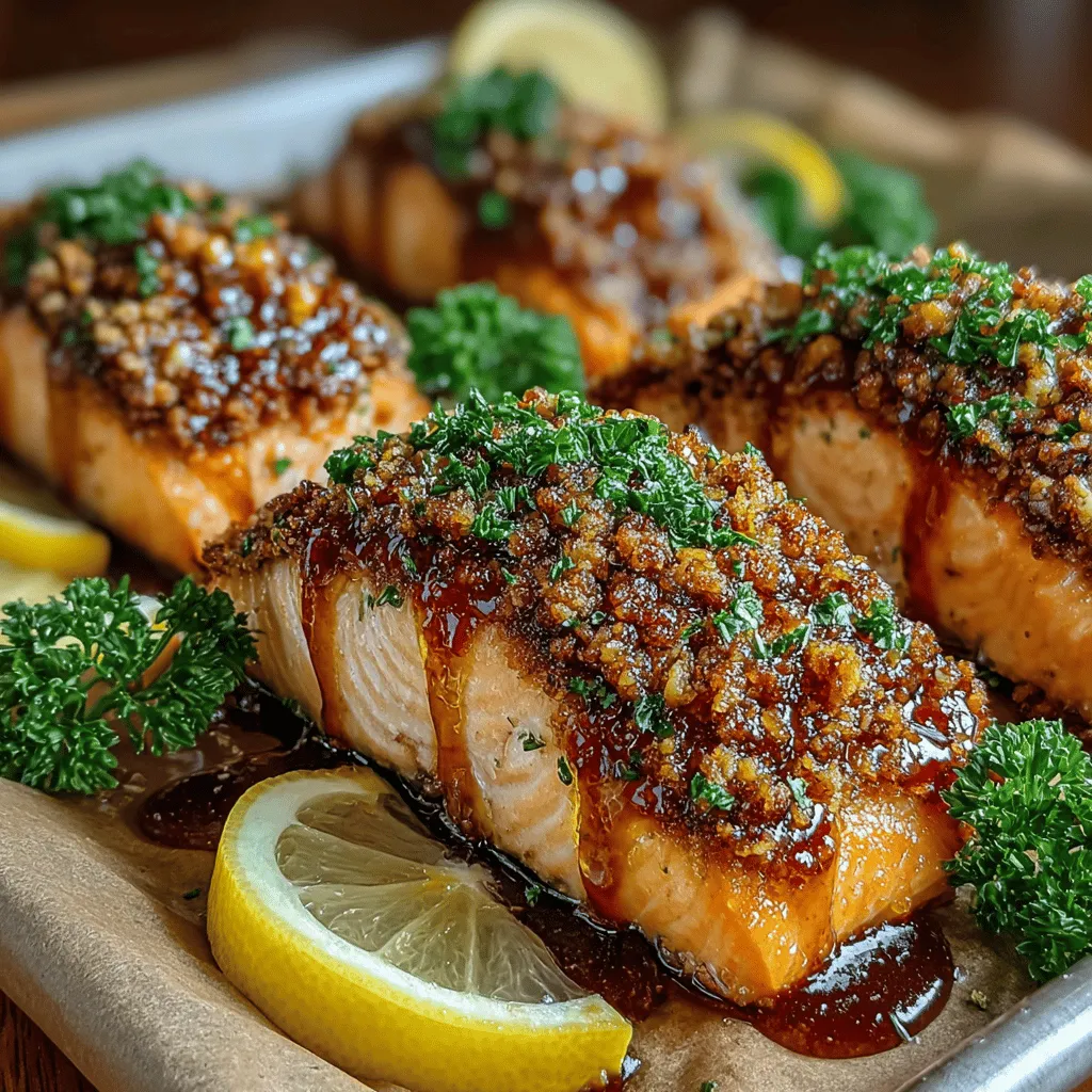 Maple Pecan Crusted Salmon is not just a dish; it’s a celebration of flavors and textures that brings together the richness of salmon, the sweetness of maple syrup, and the crunch of pecans. This delightful recipe is perfect for a weeknight dinner or a special occasion, offering an impressive presentation and a mouthwatering taste that will have everyone asking for seconds. The combination of sweet and savory notes creates a symphony that tantalizes the taste buds, making this dish a standout favorite among seafood lovers.