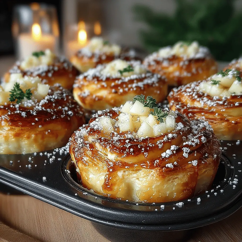 Apple Cinnamon Puff Pastry Roses are not just a treat for your taste buds; they are a feast for the eyes. With their elegant, rose-like appearance, these delightful pastries elevate any dessert table and can be the centerpiece of a gathering. Whether you’re hosting a birthday party, a holiday celebration, or simply looking to impress your family during a cozy dinner at home, these pastries are sure to steal the spotlight.
