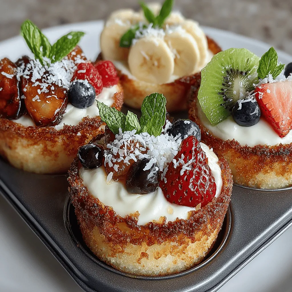 In recent years, fruit desserts have gained immense popularity, captivating taste buds and providing a refreshing alternative to traditional sweets. As people seek out unique and visually appealing options, the culinary landscape has witnessed a surge in creative twists on classic dishes. Among these innovations is the delightful Crispy Fruit Pizza Tacos, a dessert that combines the playful essence of tacos with the vibrant flavors of fresh fruits. This fun recipe not only tantalizes the taste buds but also serves as a stunning centerpiece for any gathering or celebration.