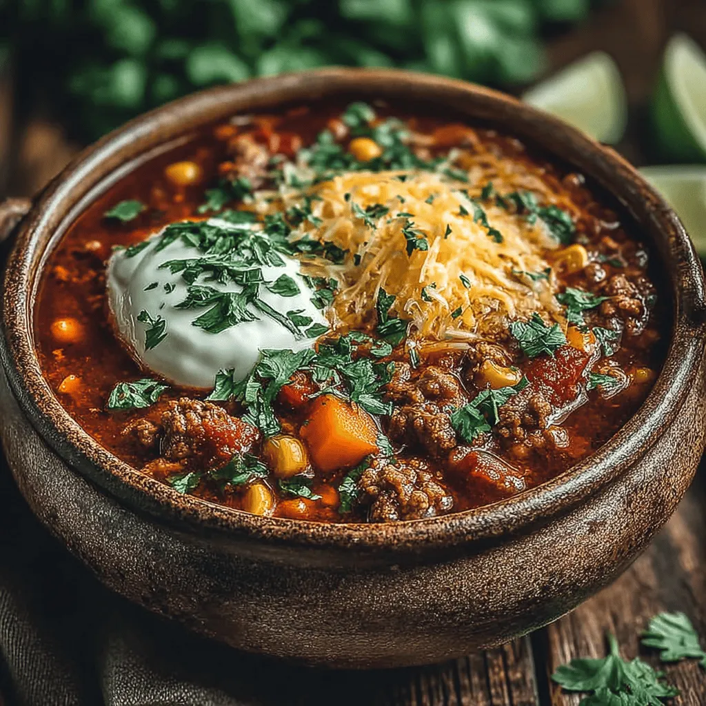 Hearty Autumn Turkey Chili: A Perfect Fall Dish