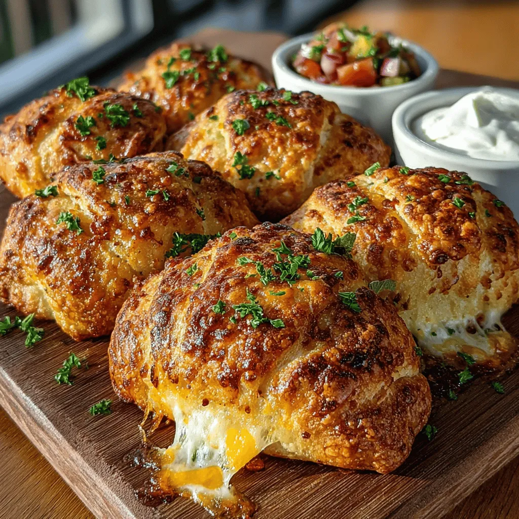 When it comes to appetizers that pack a flavorful punch while remaining simple to prepare, few recipes can rival the Spicy Cheesy Delight: Green Chili Cheddar Crescent Rolls. These mouthwatering rolls combine the comforting elements of cheesy goodness and the zesty kick of green chilies, making them an irresistible choice for any gathering. Whether you're hosting a lively game day party, celebrating a family milestone, or simply enjoying a cozy night in, these crescent rolls are designed to impress.