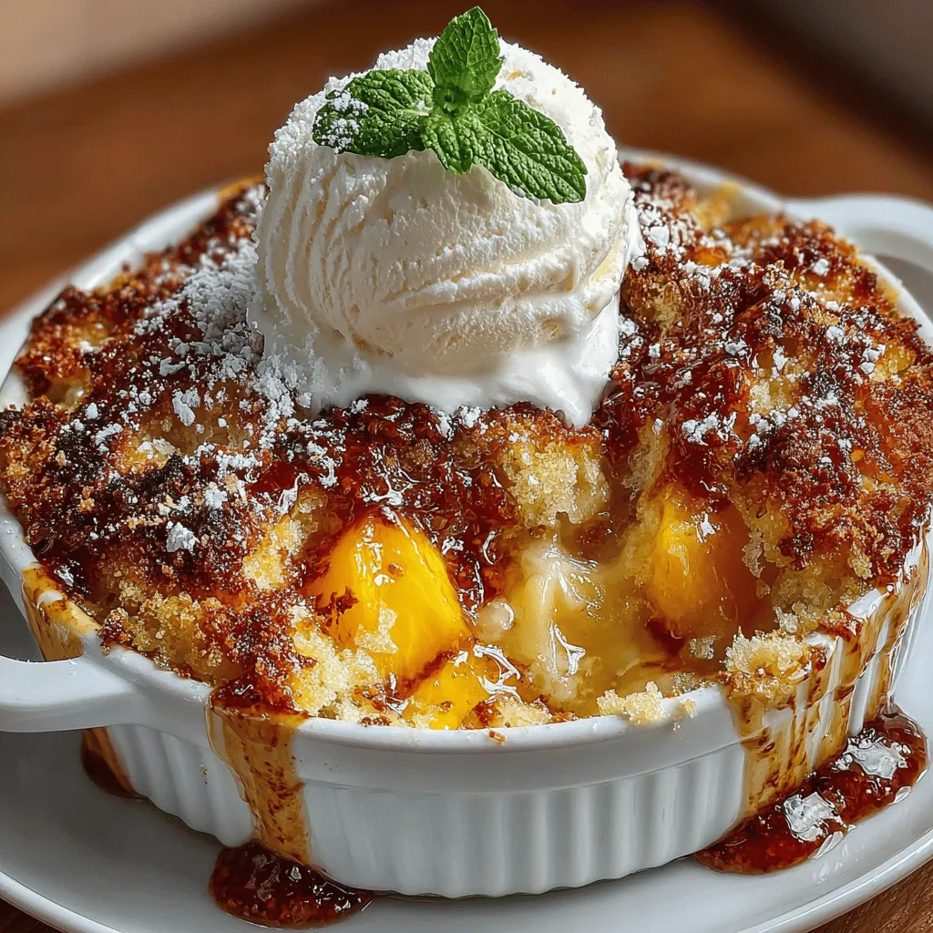 There’s something inherently comforting about a warm dessert that fills the home with sweet aromas and evokes cherished memories. Peach cobbler is one such delightful creation that embodies the essence of comfort food. With its gooey, juicy filling and a buttery, flaky crust, this dessert is not just food; it's an experience that wraps you in warmth and nostalgia. Whether it’s a summer gathering with friends or a cozy night in with family, peach cobbler brings a sense of togetherness and joy.