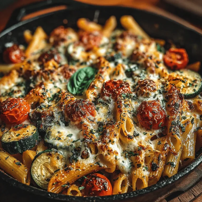 When it comes to comforting, flavorful meals that require minimal effort, the Easy Balsamic Vinaigrette Pasta Bake stands out as a perfect contender. This dish combines the heartiness of pasta with the tangy sweetness of balsamic vinaigrette, resulting in a delightful medley that is both satisfying and easy to prepare. Whether you’re looking for a quick weeknight dinner or planning a gathering with friends, this pasta bake is sure to impress with its robust flavors and vibrant ingredients.