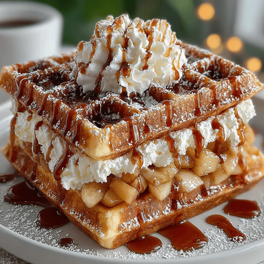 When it comes to breakfast or brunch, few dishes can rival the comforting and satisfying experience of Apple Cinnamon Waffle Sandwiches. This delightful recipe combines the warm, fluffy texture of freshly made waffles with a luscious apple filling that brings a taste of autumn to your table, no matter the season. The contrast between the crispy exterior of the waffles and the tender, sweet apple mixture creates a symphony of flavors and textures that is sure to please everyone in the family.