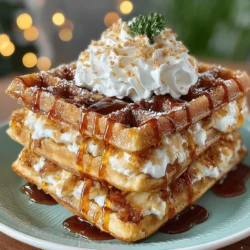 Apple Cinnamon Waffle Sandwiches Recipe