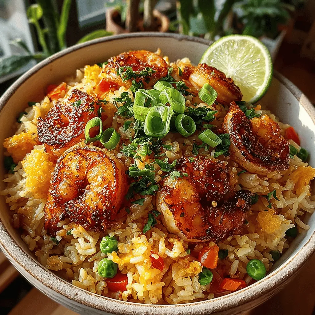 In the world of comfort food, few dishes rival the satisfying flavors and textures of Shrimp Fried Rice. This beloved Asian-inspired recipe is a delightful fusion of succulent shrimp, vibrant vegetables, and fluffy jasmine rice, all brought together by savory sauces. The combination of fresh ingredients and bold seasonings makes Shrimp Fried Rice a versatile dish that can be enjoyed any time of the year. Whether you're looking for a quick weeknight dinner or a crowd-pleasing dish for your next gathering, this Shrimp Fried Rice Delight will not disappoint.