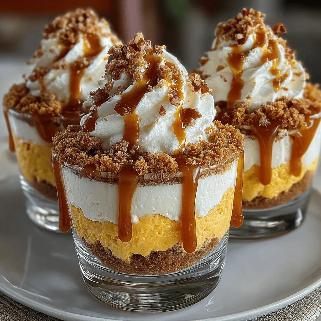 To elevate your Caramel Pumpkin Trifles to a new level of indulgence, consider incorporating a sprinkle of sea salt to create a salted caramel effect. This addition balances the sweetness of the caramel, enhancing the overall flavor profile of your dessert. Simply sprinkle a pinch of flaky sea salt on top of the caramel layer before adding the whipped cream. The contrasting flavors will delight your palate, making each bite a rich and savory experience. Salted caramel is not just a trend but a timeless flavor combination that complements the warm spices of pumpkin beautifully.