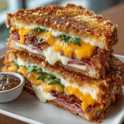 Grilled Charcuterie Board Sandwich Melt Recipe