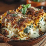 Lasagna is a beloved dish known for its rich flavors, hearty ingredients, and comforting nature. But what if you could combine the indulgence of lasagna with the convenience of a roll-up? Enter Creamy Alfredo Lasagna Roll-Ups, a delightful twist on a classic Italian favorite. These roll-ups offer all the warmth and satisfaction you crave from traditional lasagna, while presenting a fun and visually appealing alternative. Each bite is an explosion of creamy Alfredo sauce, melty cheese, and vibrant fresh ingredients that make this dish not only a feast for the palate but also for the eyes.