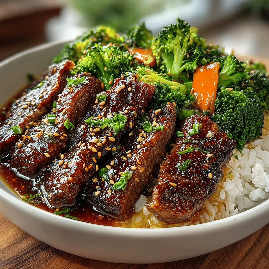 When it comes to Asian cuisine, few dishes capture the essence of flavor, texture, and nutrition quite like the Savory Sesame Beef & Broccoli Stir Fry. This delightful dish is a staple in many households, celebrated for its vibrant colors and robust taste. Originating from the Chinese culinary tradition, stir-fries have become a beloved method of cooking around the world. The combination of tender beef, crisp broccoli, and aromatic spices creates a mouthwatering experience that appeals to both the palate and the eye.