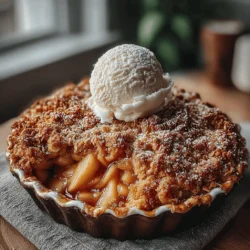 As the leaves begin to turn and the air takes on a crisp chill, the aroma of baking apples wafts through homes, signaling the arrival of autumn. One dessert that encapsulates the warm and comforting flavors of the season is Crispy Caramel Apple Delight. This delectable treat marries the tartness of Granny Smith apples with a crunchy oat topping, resulting in a harmonious blend of sweet and savory flavors that is sure to please any palate. Perfect for family gatherings, holiday dinners, or simply cozy evenings spent at home, this recipe is not only delicious but also incredibly simple to prepare.
