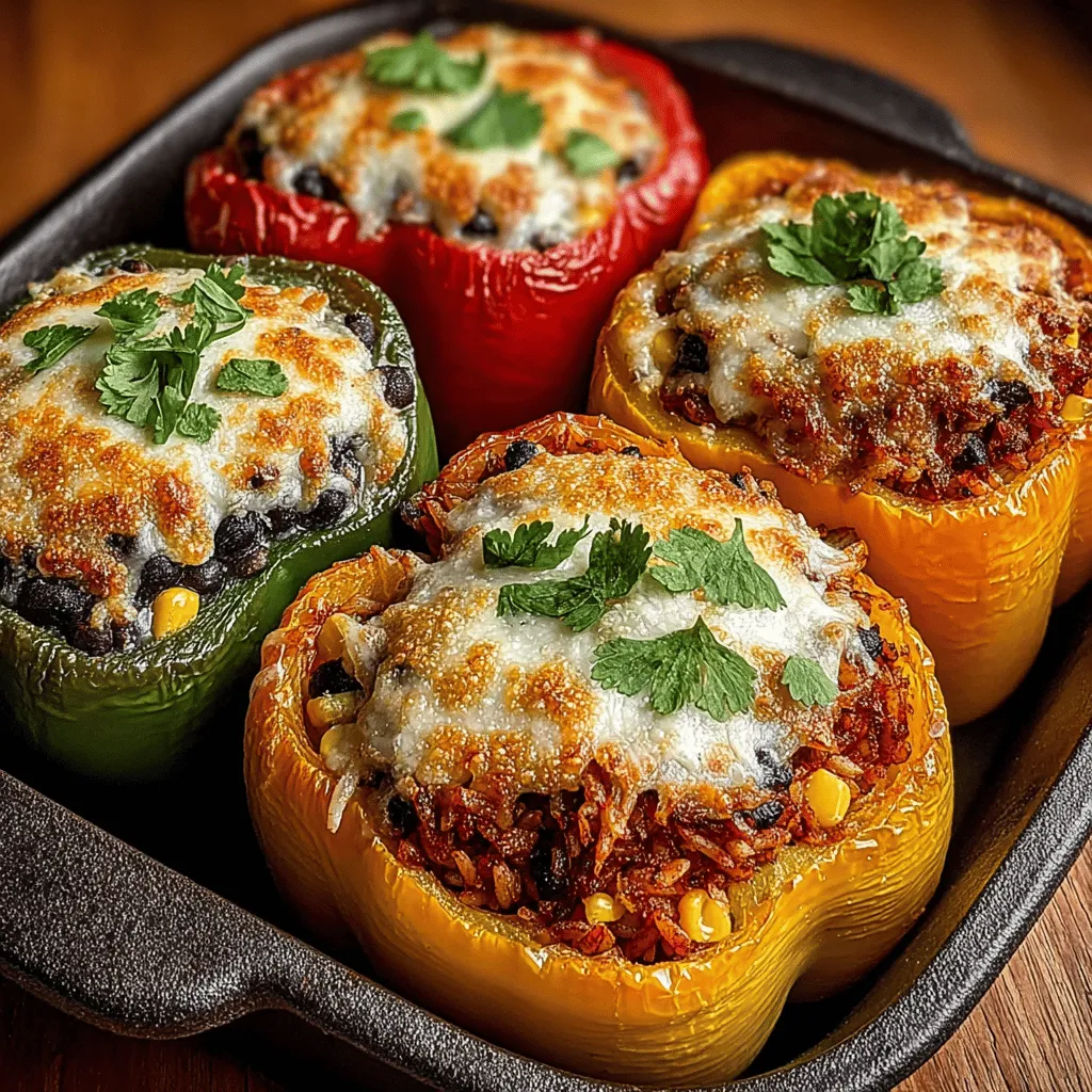 If you're searching for a visually striking and nutritious meal, look no further than Colorful Harvest Bell Peppers. This vibrant dish not only captivates the eye with its array of colors, but it also offers a delightful explosion of flavors and textures that make it a favorite among both home cooks and food enthusiasts. Stuffed bell peppers are not only delicious but also versatile, easily accommodating a variety of dietary preferences—making them an ideal choice for family dinners, meal prep, or entertaining guests.