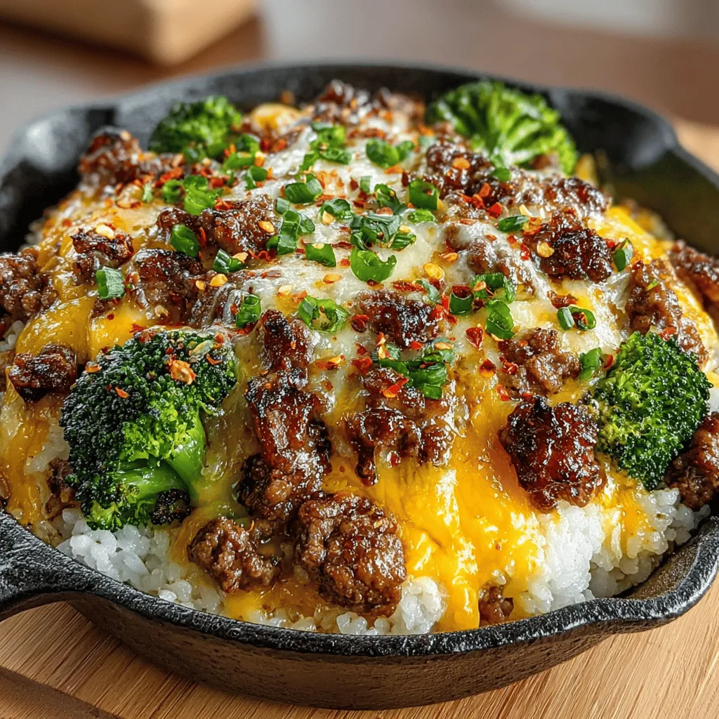 If you're on the hunt for a delicious and satisfying meal that requires minimal effort and cleanup, look no further than the One-Pan Cheesy Beef and Broccoli Delight. This dish effortlessly combines tender ground beef, vibrant broccoli, and gooey melted cheese, creating a dish that not only pleases the palate but also nourishes the body. Perfect for weeknight dinners or casual gatherings, this meal is a family favorite that showcases the best of savory comfort food.