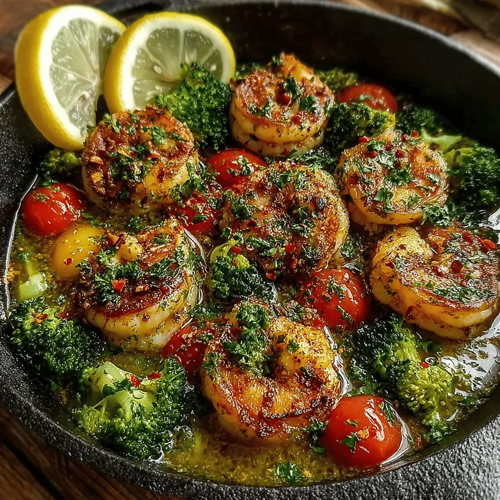 In today’s fast-paced world, finding a meal that is both quick to prepare and bursting with flavor can be a challenge. Enter the Zesty One-Pan Lemon Garlic Shrimp & Broccoli, a delicious recipe that combines the succulent taste of shrimp with the vibrant crunch of broccoli, all infused with a zesty lemon-garlic sauce. This dish is perfect for busy weeknights or a casual dinner gathering; it not only tantalizes the taste buds but also provides a healthy option packed with protein and nutrients. The best part? It can be prepared in under 30 minutes, making it an ideal choice for those who want to whip up something special without spending hours in the kitchen.