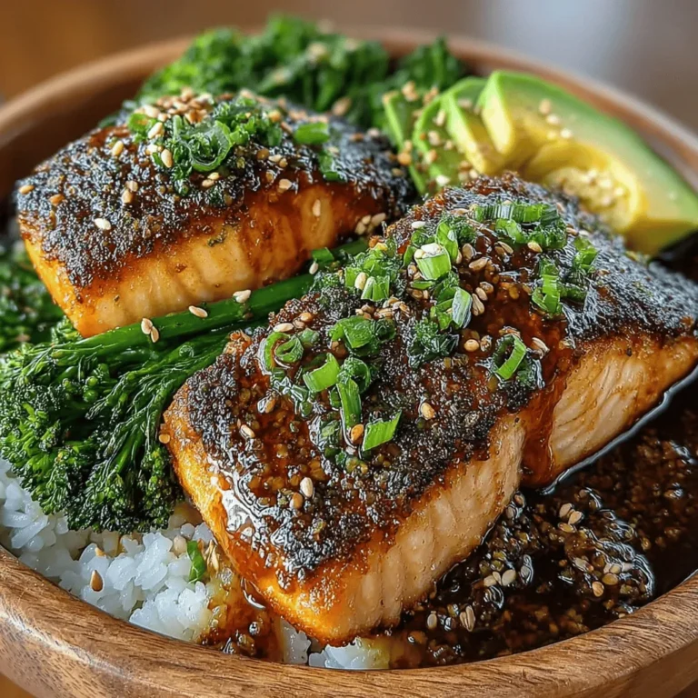 One of the primary components of this dish is salmon, a highly regarded source of protein that offers numerous health benefits. Rich in omega-3 fatty acids, salmon has been linked to various health advantages, including improved heart health, enhanced brain function, and reduced risk of chronic diseases. Additionally, it is packed with high-quality protein, vital for muscle repair and growth, making it an excellent choice for those who lead active lifestyles. The pink flesh of salmon not only provides a beautiful contrast to the other ingredients in the rice bowl but also lends a buttery texture that melts in your mouth.